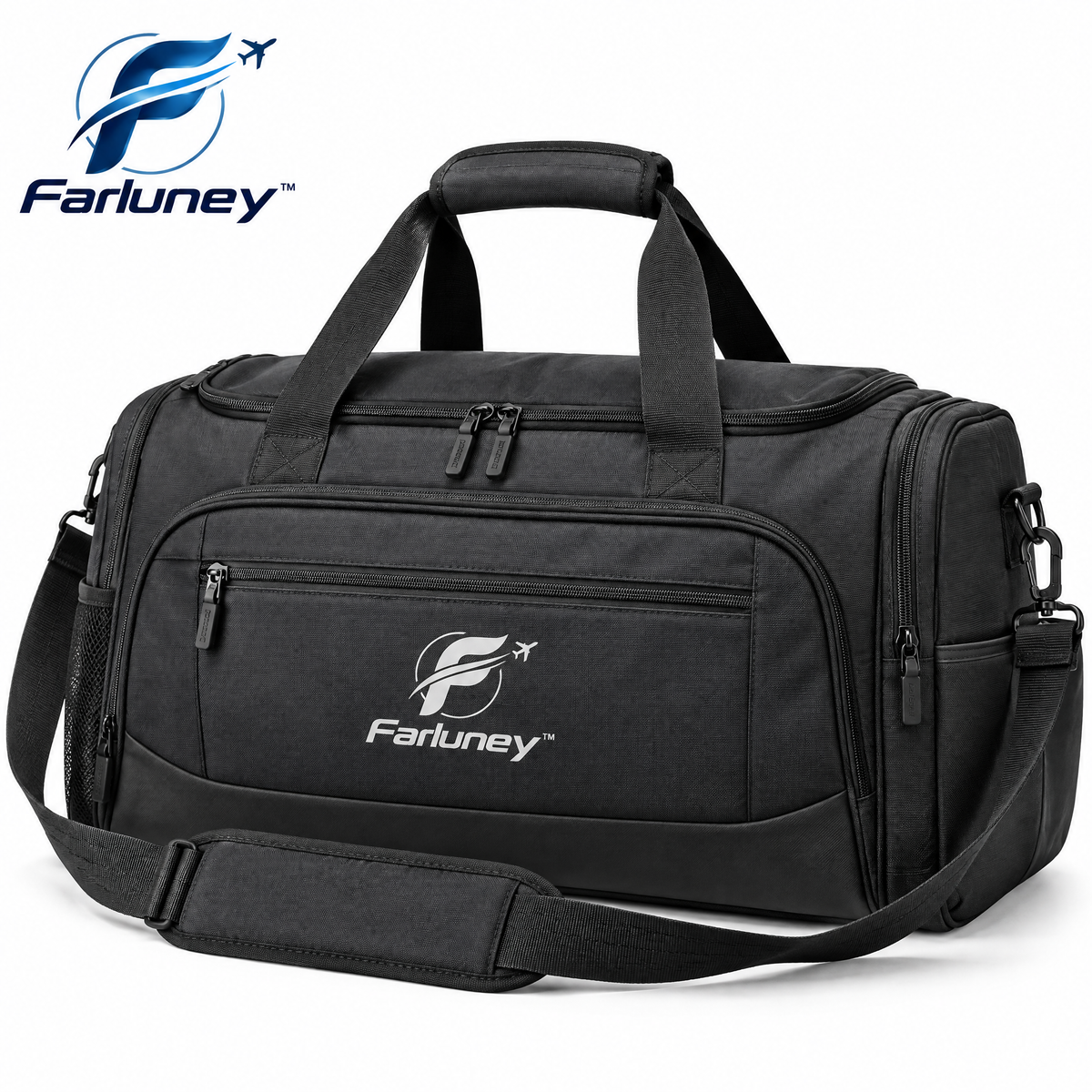 Farluney™ Weekend Escape Travel Bag – Spacious Carry-On Duffel Bag for Short Trips, Gym, Business Travel & Everyday Adventures