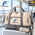Farluney™ ExpandGo Travel Bag – Expandable Duffel Bag with Extra Capacity for Weekend Trips, Vacations, Gym & Daily Carry