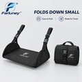 Farluney™ FlexStep Portable Foot Rest – Adjustable Travel Foot Stool for Flights, Office, Home & Everyday Comfort