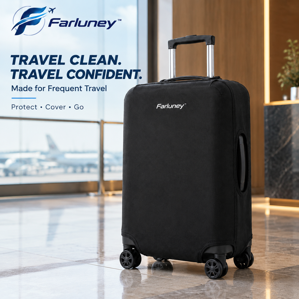 Farluney™ TravelEase Foot Hammock – Portable Under Desk Foot Rest for Flights, Office, Home & Long-Distance Travel