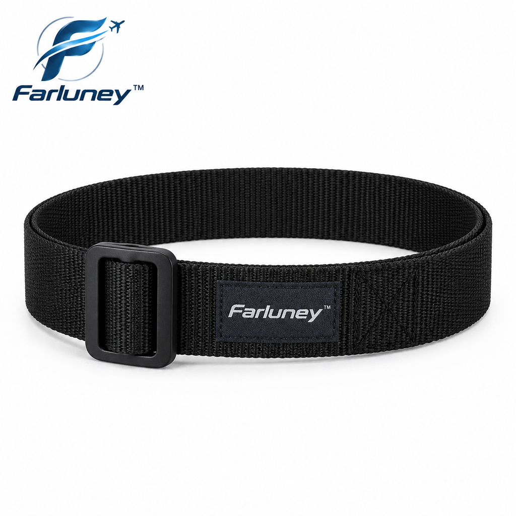 Farluney™ SecureHold Luggage Strap – Adjustable Travel Suitcase Belt for Baggage Security, Identification & Easy Handling