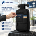 Farluney™ LuggageMate Hanging Organizer – Travel Suitcase Attachment Bag for Extra Storage, Airport Convenience & Everyday Carry