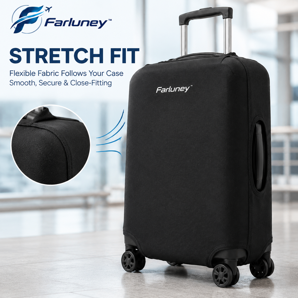 Farluney™ TravelEase Foot Hammock – Portable Under Desk Foot Rest for Flights, Office, Home & Long-Distance Travel