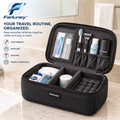 Farluney™ FreshPack Toiletry Bag – Portable Travel Wash Bag with Multi-Compartment Storage for Toiletries, Cosmetics & Daily Essentials