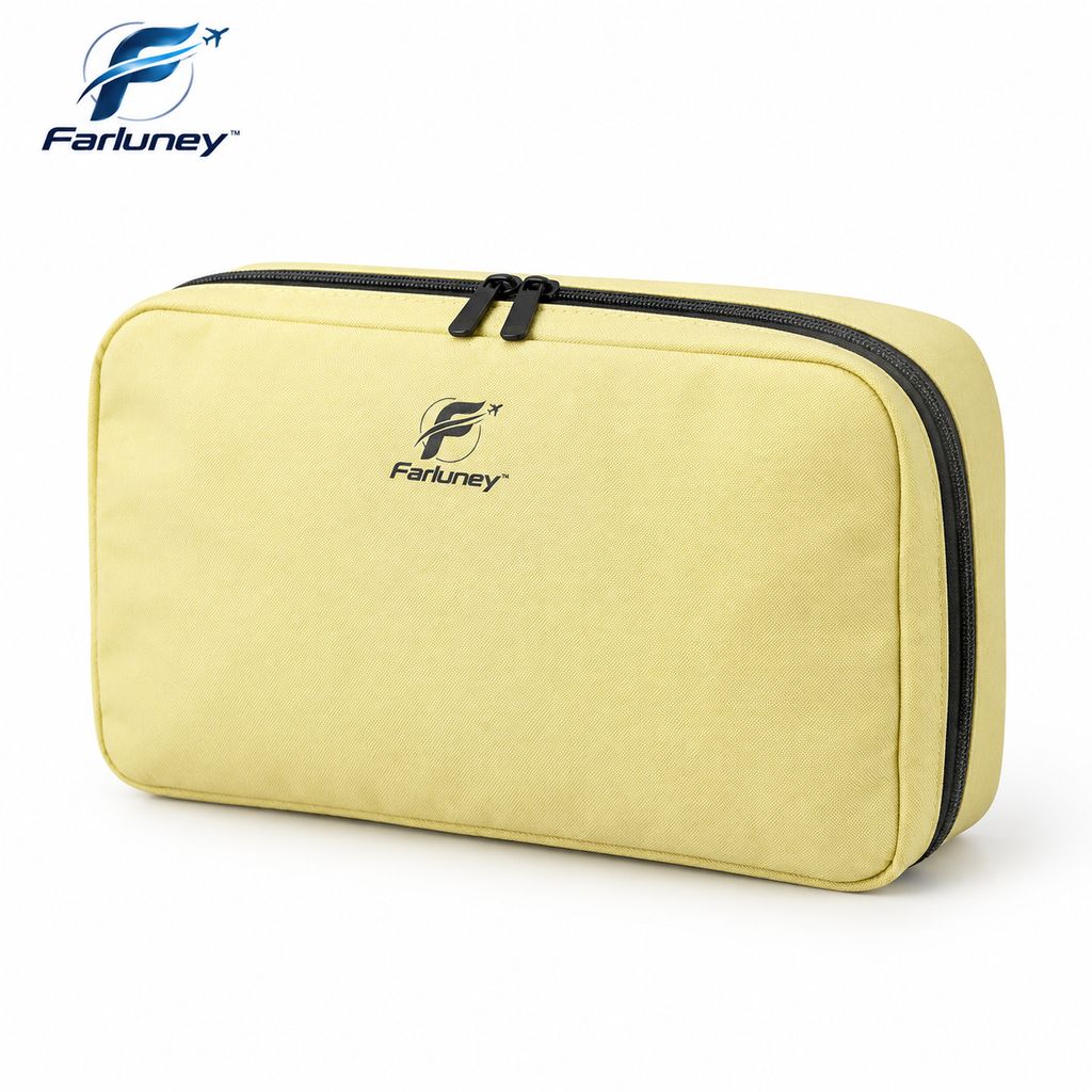 Farluney™ Intimate Organizer Bag – Multi-Compartment Underwear Storage Bag for Closet Organization, Travel & Everyday Essentials